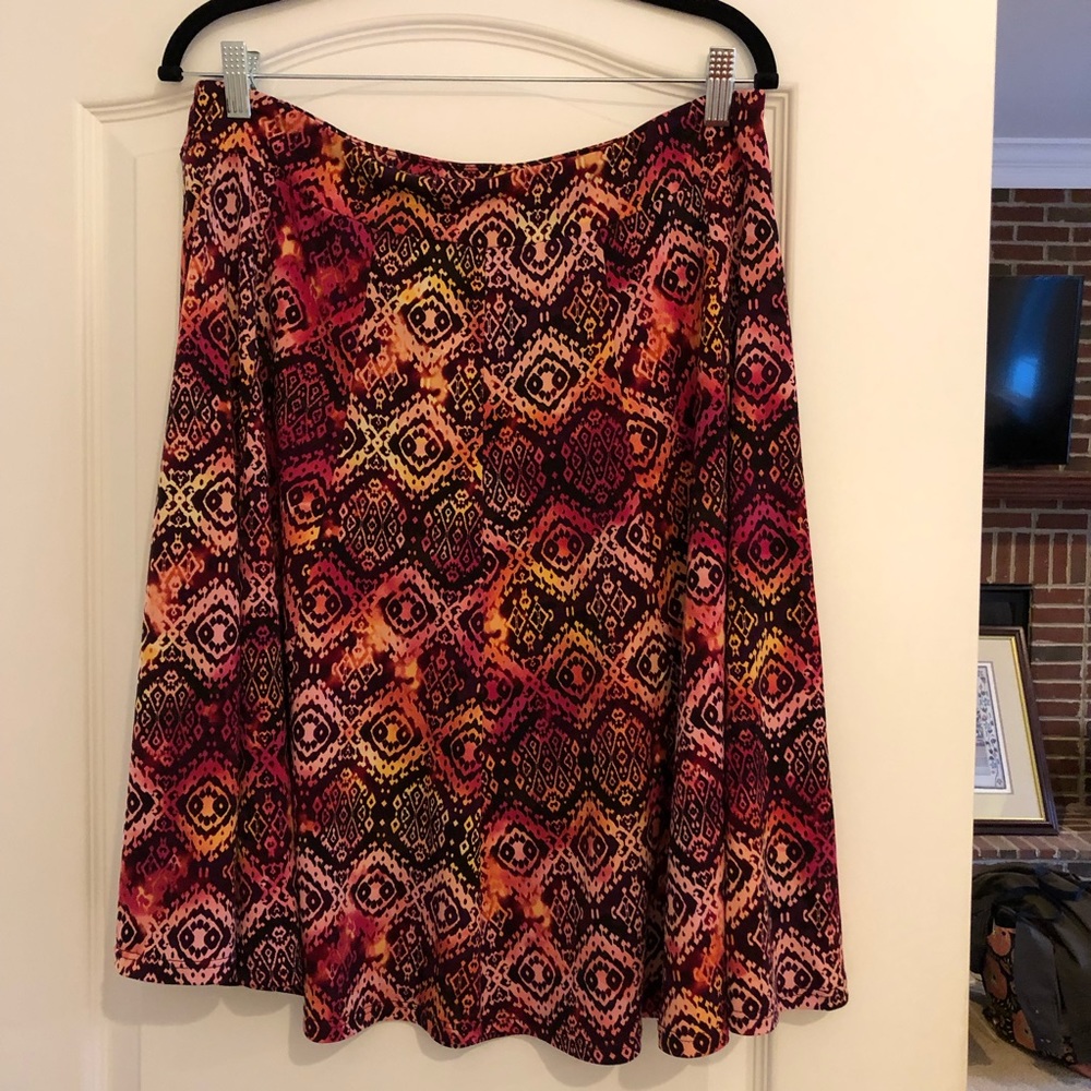 Lily, 2008, Fit and Flare Skirt, Size L